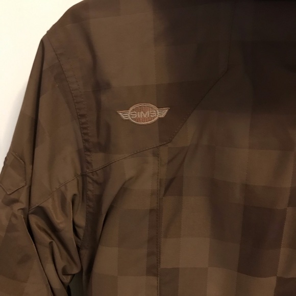 SIMS Snowboarding Brown Colorblock Jacket - Picture 3 of 7